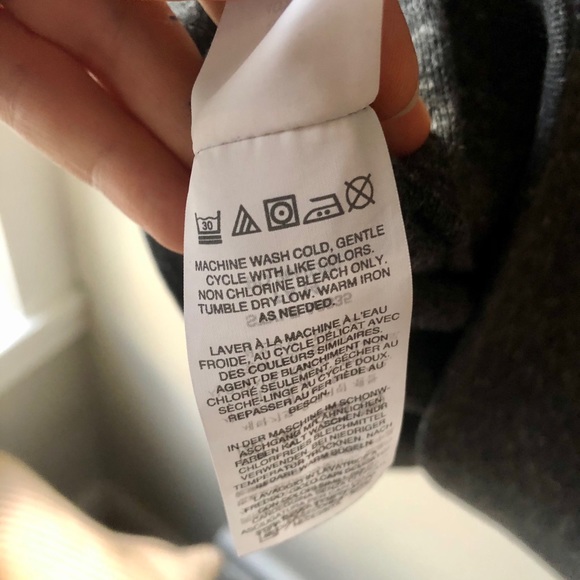 J.Crew VTG Fleece Gray Small - Picture 6 of 7